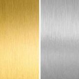 Zilveren en gouden veters