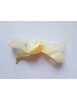Veters organza lint creme 20mm - 120cm