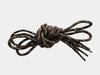 Veters bruin-wit rond 120cm