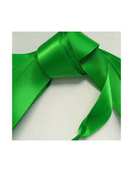 Veters satijn lint groen 20mm - 120cm