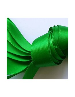 Veters satijn lint appelgroen 15mm - 120cm