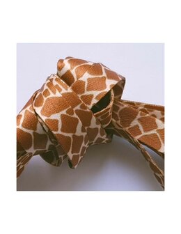 Veters giraffe beige-lichtbruin 10mm