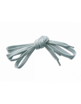 Veters glitter grijs-zilver 9mm - 110cm