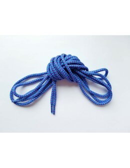 Veters aqua-paars rond 150cm