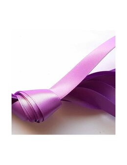 Veters satijn lint lila 15mm