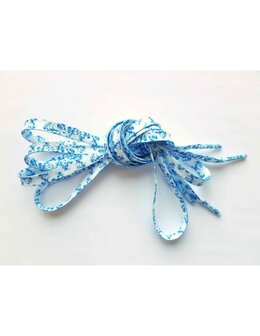 Veters Delfts blauw 8mm