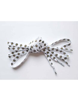 Veters bloem madelief wit 8mm