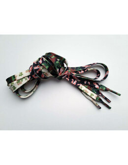 Veters camouflage gekleurd 8mm - 120cm