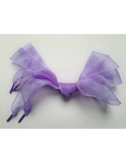 Veters organza lint lavendel 25mm - 120cm