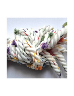 Veters pompoen multicolor rond - 110cm
