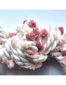 Veters pompoen bordeaux-roze rond - 110cm