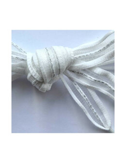 Veters wit met gaas 20mm - 120cm